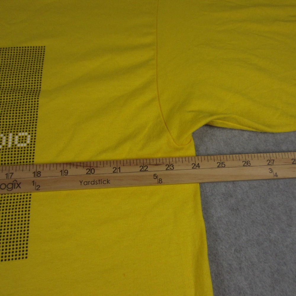 2010 Nike Air Jordan 25th Anniversary T Shirt Mens XL Yellow Jumpman Dallas READ - Picture 12 of 16